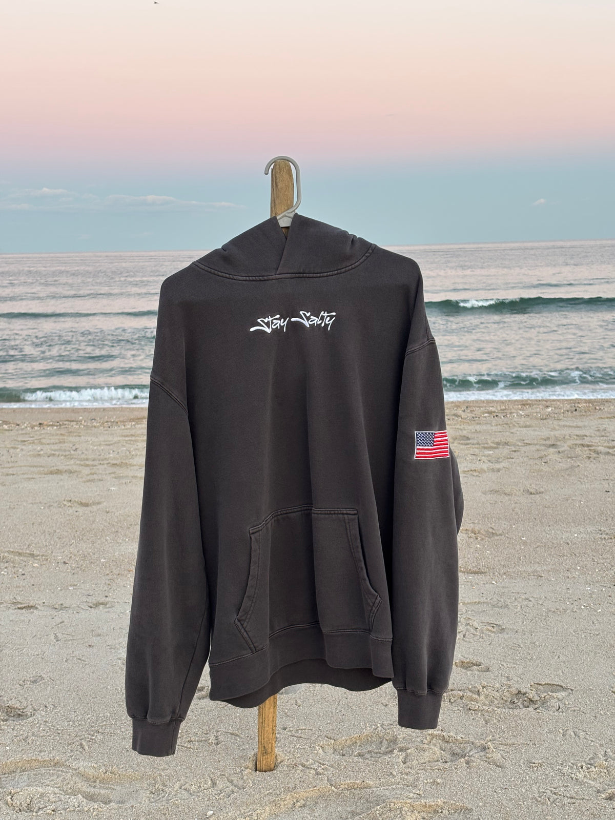 Stay Salty Hoodie (Charcoal)