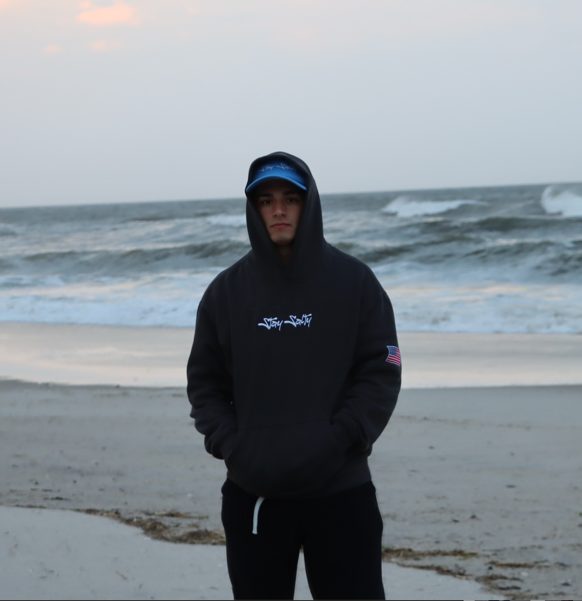 Stay Salty Hoodie (Charcoal)