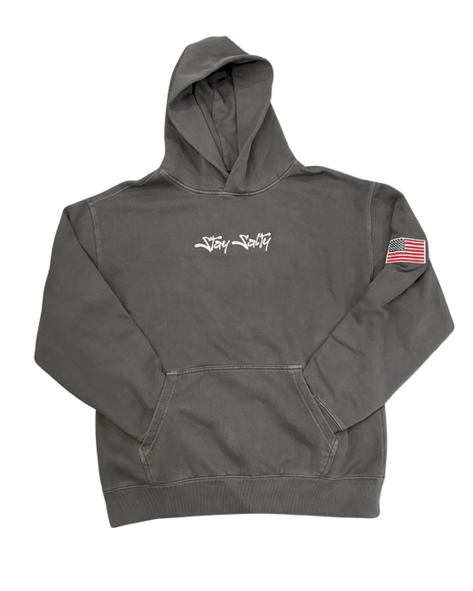Stay Salty Hoodie (Charcoal)